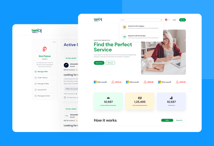 Taamid - B2B Sales Platform for Requesters and Suppliers